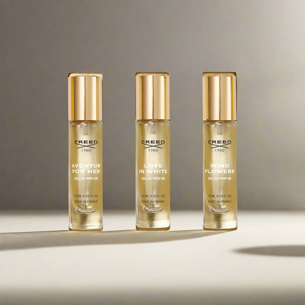 Creed - Aventus For Her Edp 10ml + Wind Flowers Edp 10ml + Love In White Edp 10ml